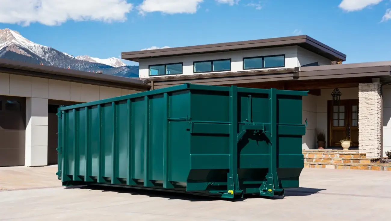 Colorado Home With Dumpster Rental