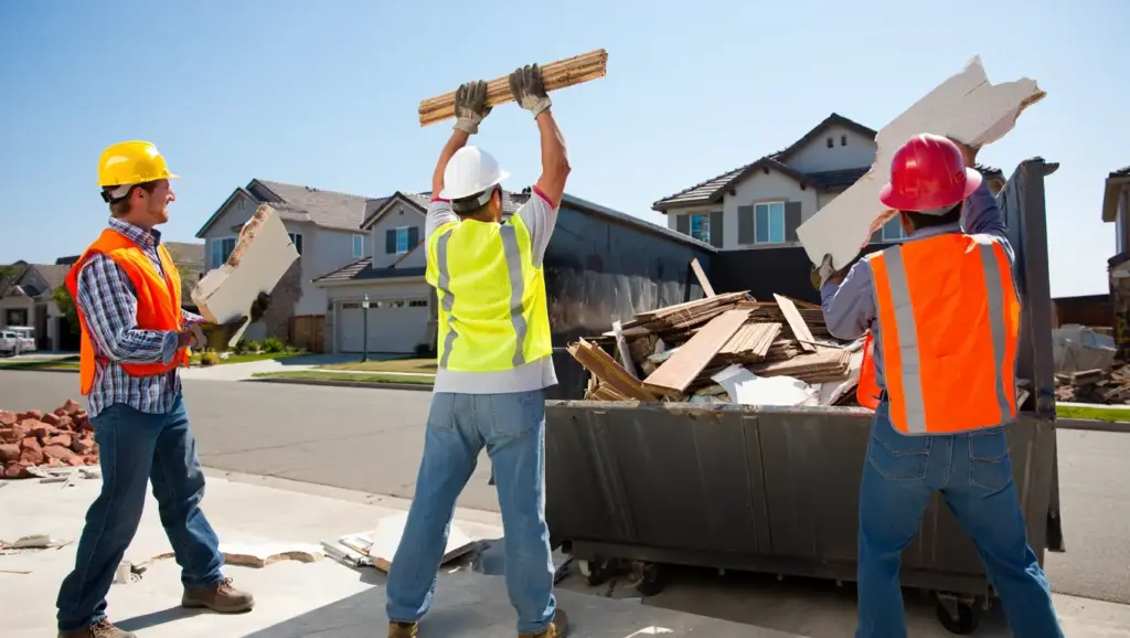 Construction Debris Loading In Greeley
