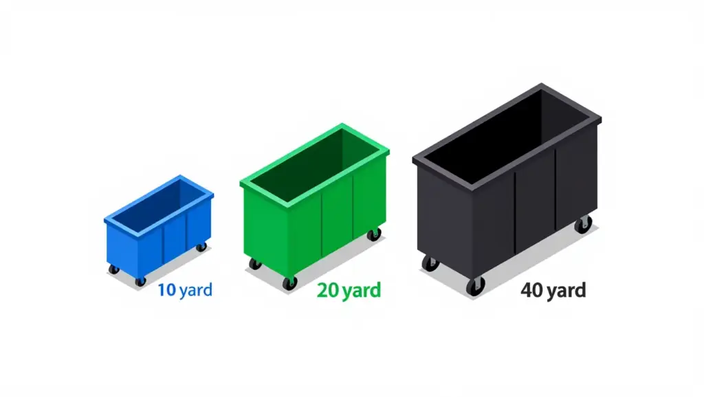 Dumpster Rental Sizes Comparison