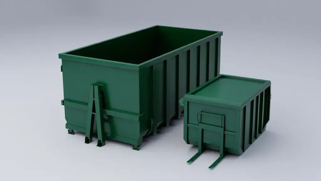 Evans Dumpster Rental Container Types