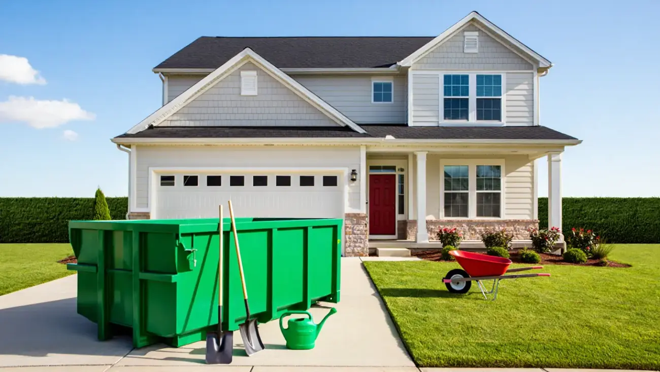 Green Dumpsters For Yard Waste
