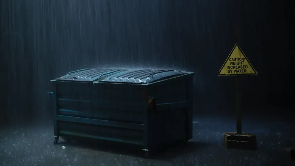 Rain Impact On Dumpster Service